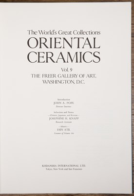 Lot 437 - Seven Volumes of Oriental Ceramics of the...
