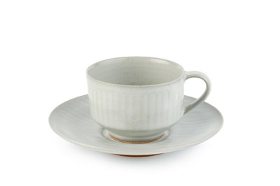 Lot 595a - Rupert Spira (b.1960) Cup and saucer pale...