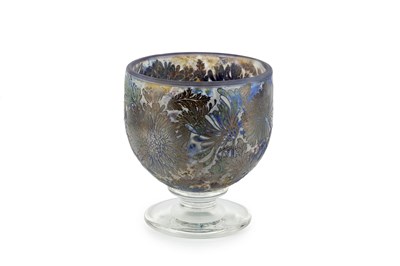 Lot 651 - Jonathan Harris (b.1965) Silver cameo glass...