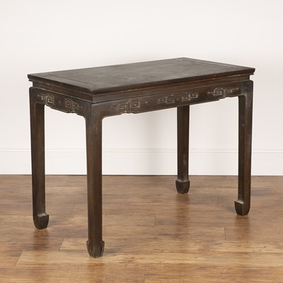 Lot 472 - Hardwood altar table Chinese, circa 1900...