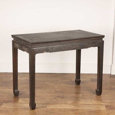 Lot 472 - Hardwood altar table Chinese, circa 1900...
