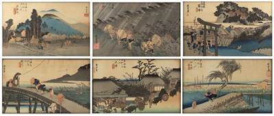 Lot 326 - After Utagawa Hiroshige (1787-1858) ten...