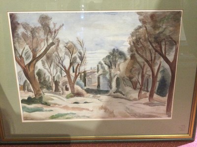 Lot 189 - Bernard Meninsky (1891-1950) Track through the...
