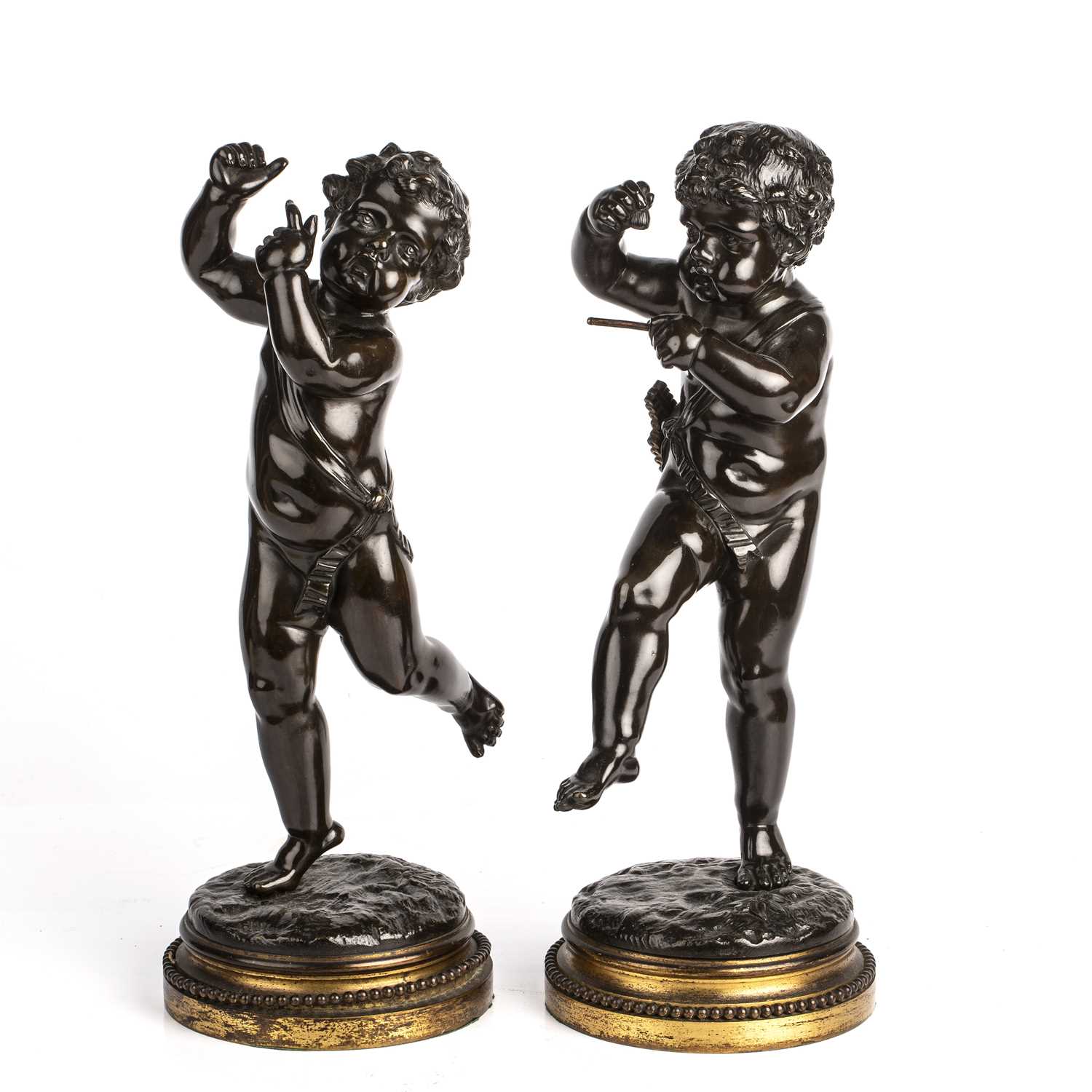 Lot 24 - After Claude Michel Clodion (1738-1814) A pair...