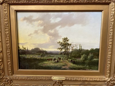 Lot 233 - Marinus Adrianus Koekkoek (1807-1868) River...