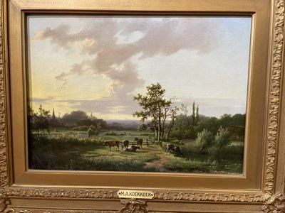 Lot 233 - Marinus Adrianus Koekkoek (1807-1868) River...
