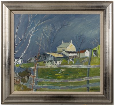 Lot 203 - David McLeod Martin (1922-2018) Farm near...