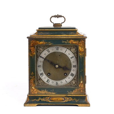 Lot 292 - A 20th century English made bracket clock with...