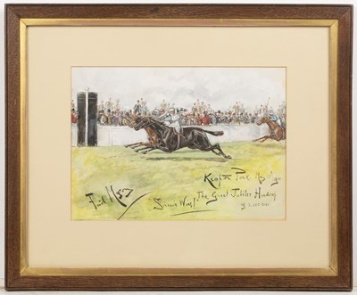 Lot 125 - George Finch Mason (1850-1915) three horse...