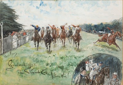 Lot 125 - George Finch Mason (1850-1915) three horse...