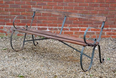 Lot 1160 - A garden bench