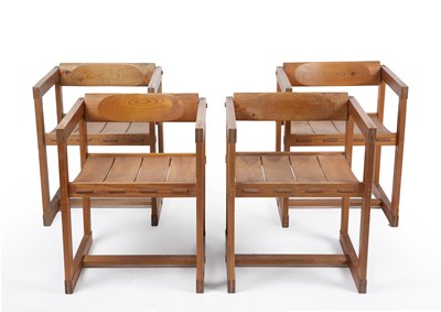 Lot 735 - Edvin Helseth (1925-2017) Four Trybo chairs,...