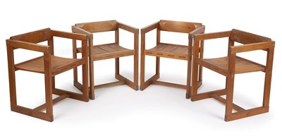 Lot 735 - Edvin Helseth (1925-2017) Four Trybo chairs,...