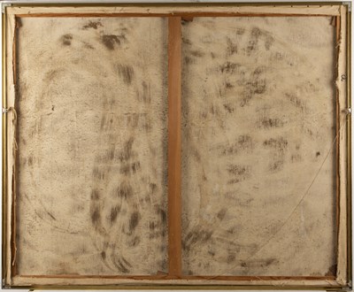 Lot 478 - David Shaw (1952-1988) Pyjama Game oil on...