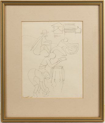 Lot 257 - Ervin Bossányi (1891-1975) Three pencil...