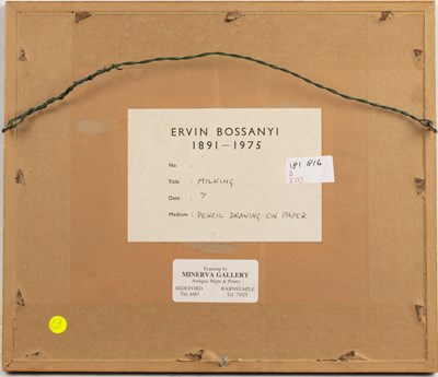 Lot 257 - Ervin Bossányi (1891-1975) Three pencil...