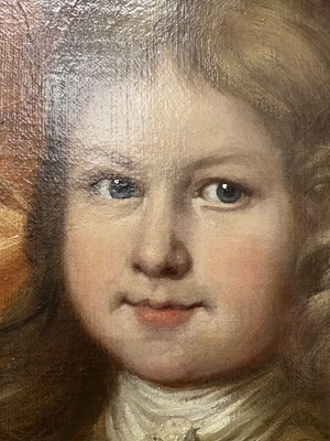 Lot 268 - Peter Sperwer (Antwerp 1662-1727), a pair of portrait paintings