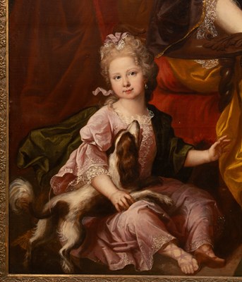 Lot 268 - Peter Sperwer (Antwerp 1662-1727), a pair of portrait paintings