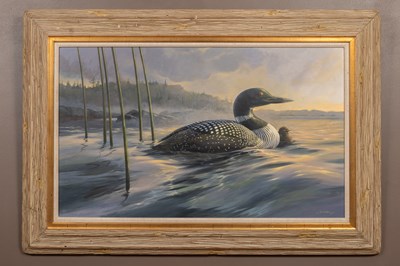 Lot 117 - Mario Fernandez (1946-2012) A common loon and...