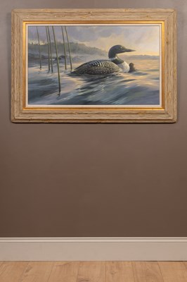 Lot 117 - Mario Fernandez (1946-2012) A common loon and...