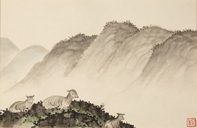 Lot 329 - Chiang Yee (Chinese, 1903-1977) 'Untitled:...