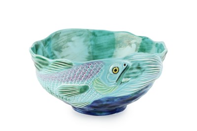 Lot 663 - Roger Law for Poole Pottery A trial bowl,...