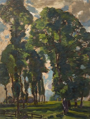 Lot 399 - Harry Rutherford (1903-1985) Landscape with...