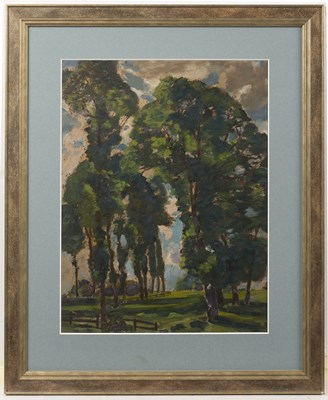Lot 399 - Harry Rutherford (1903-1985) Landscape with...