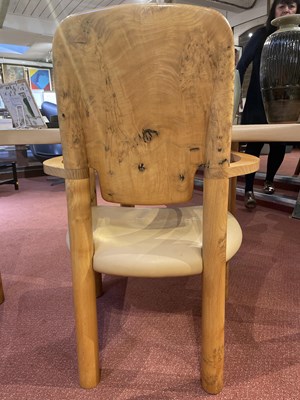 Lot 723 - John Makepeace (b.1939) Desk and Chair, 1985...