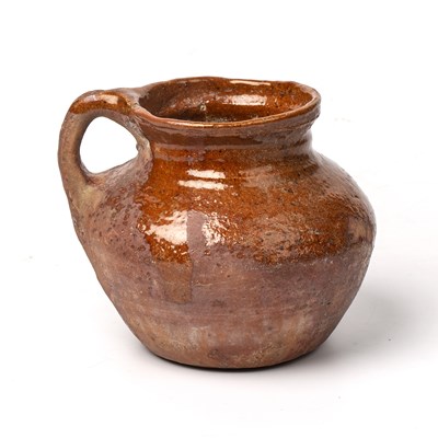 Lot 56 - A 16th/17th century Pottery jar 18cm wide 16cm...