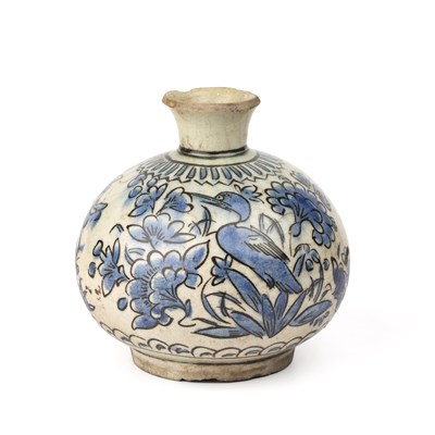 Lot 57 - A 17th century Safavid bottle vase 13cm wide...