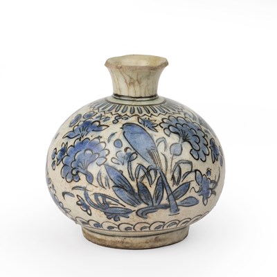 Lot 57 - A 17th century Safavid bottle vase 13cm wide...