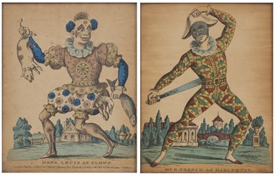 Lot 70 - Two 19th century prints Mr G French as...