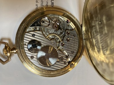 Lot 380 - An early 20th century open face pocket watch...