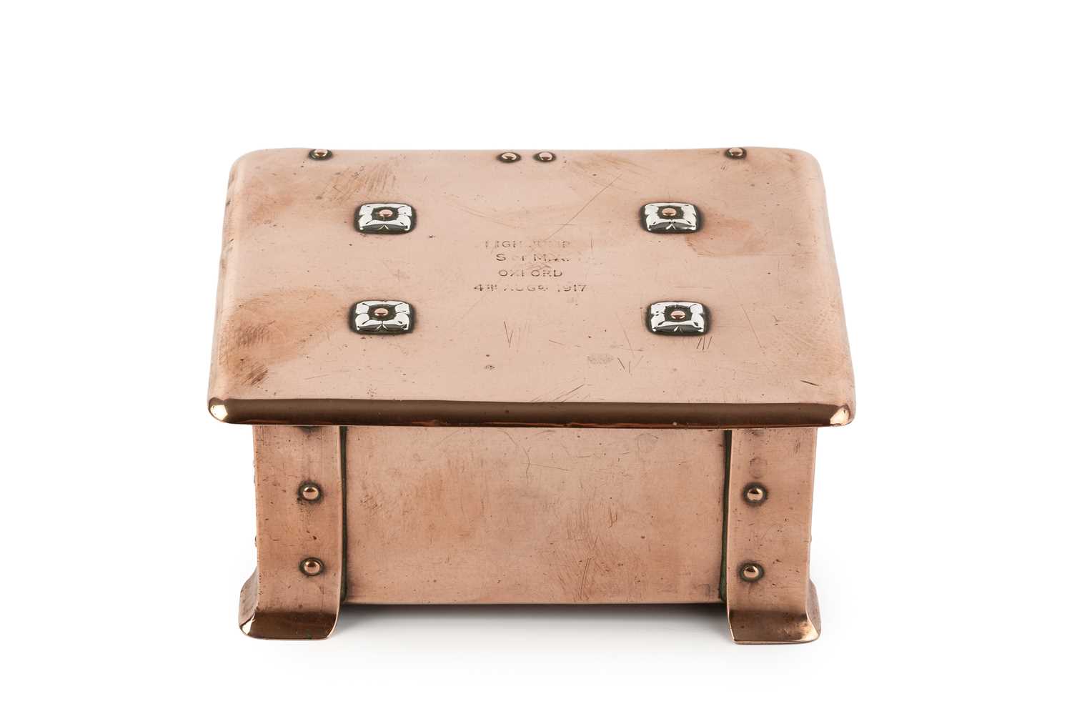 Lot 635 - Albert Edward Jones (1878-1954) Arts & Crafts...