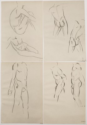 Lot 275 - Eric Gill (1882-1940) Four male nudes from...