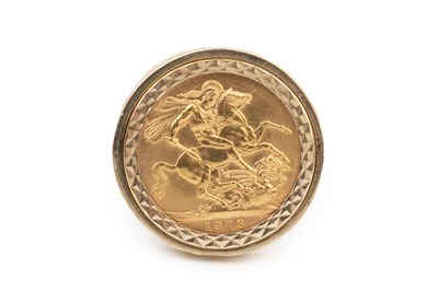 Lot 358 - An Elizabeth II sovereign, 1976, in a 9ct gold...