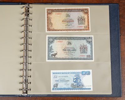 Lot 19 - An Album of Zimbabwe dollar notes