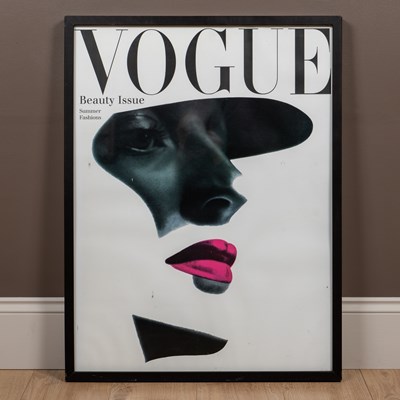 Lot 133 - A poster for Vogue