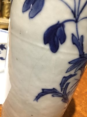 Lot 75 - Three 18th century Chinese porcelain tea cups...
