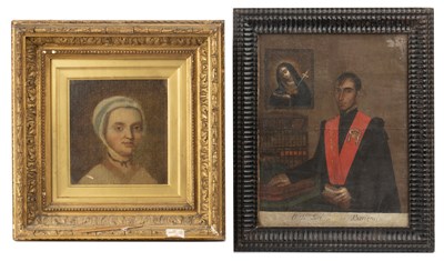 Lot 97 - A 19th century portrait of El Di Jose Barrera...