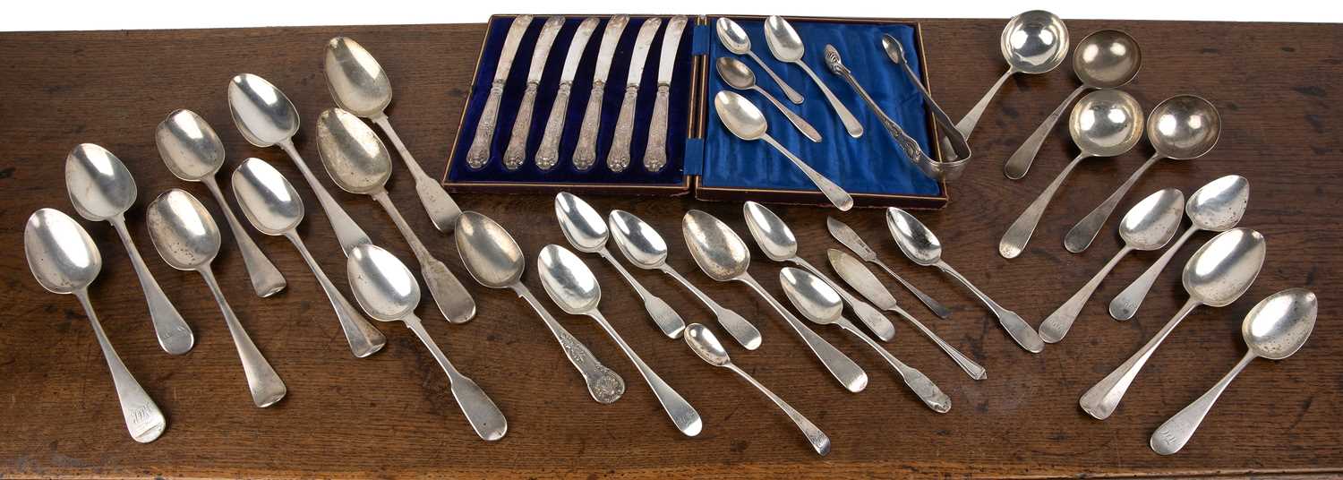 Solid silver clearance flatware