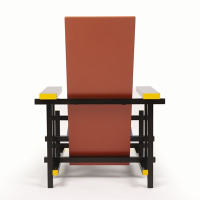 Lot 720 - Gerrit Rietveld (1888-1964) Red and Blue chair,...