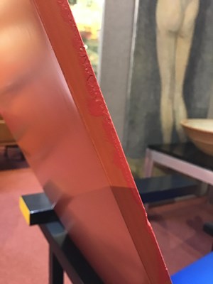 Lot 720 - Gerrit Rietveld (1888-1964) Red and Blue chair,...