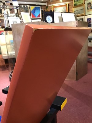 Lot 720 - Gerrit Rietveld (1888-1964) Red and Blue chair,...