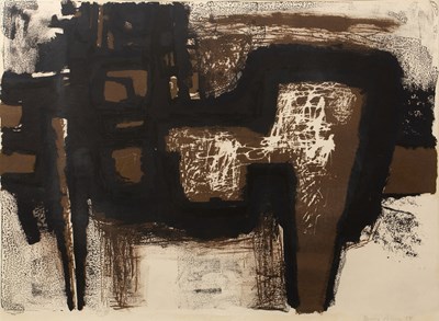 Lot 74 - Henry Cliffe (1919-1983) Black and Brown, 1958...
