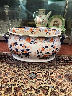 Lot 98 - A Victorian Masons Ironstone footbath 49cm...
