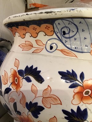 Lot 98 - A Victorian Masons Ironstone footbath 49cm...