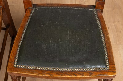 Lot 226 - A set of three William Birch for Liberty oak side chairs