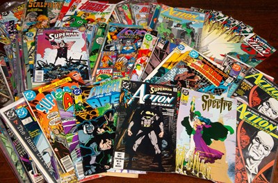 Lot 107 - A large collection of DC comics